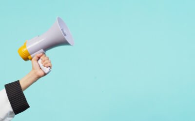 The Best Way to Improve Your Writing: Write in Active Voice: Hand held megaphone image
